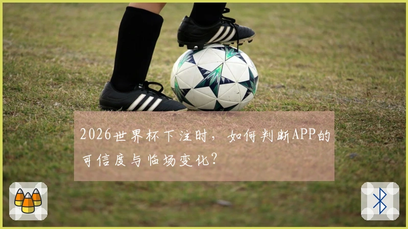 2026世界杯下注时，如何判断APP的可信度与临场变化？