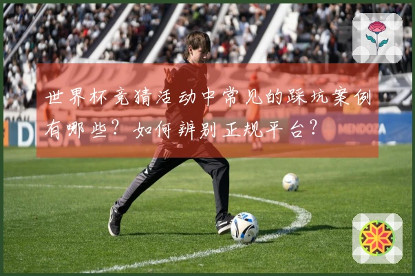 世界杯竞猜活动中常见的踩坑案例有哪些？如何辨别正规平台？